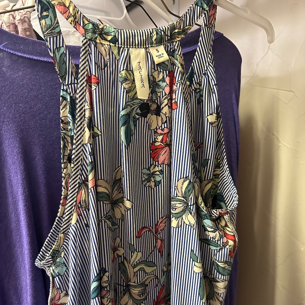 Tacera sleeveless top